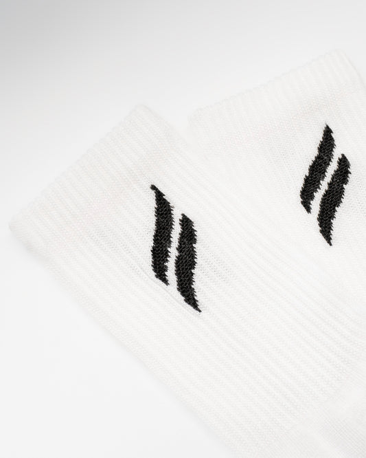 Ribbed Crew Socks